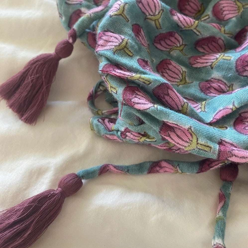 The Lotus Ruffle Beach Set