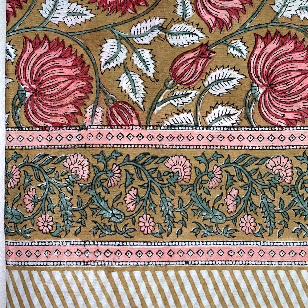 Block Printed Indian Sarong