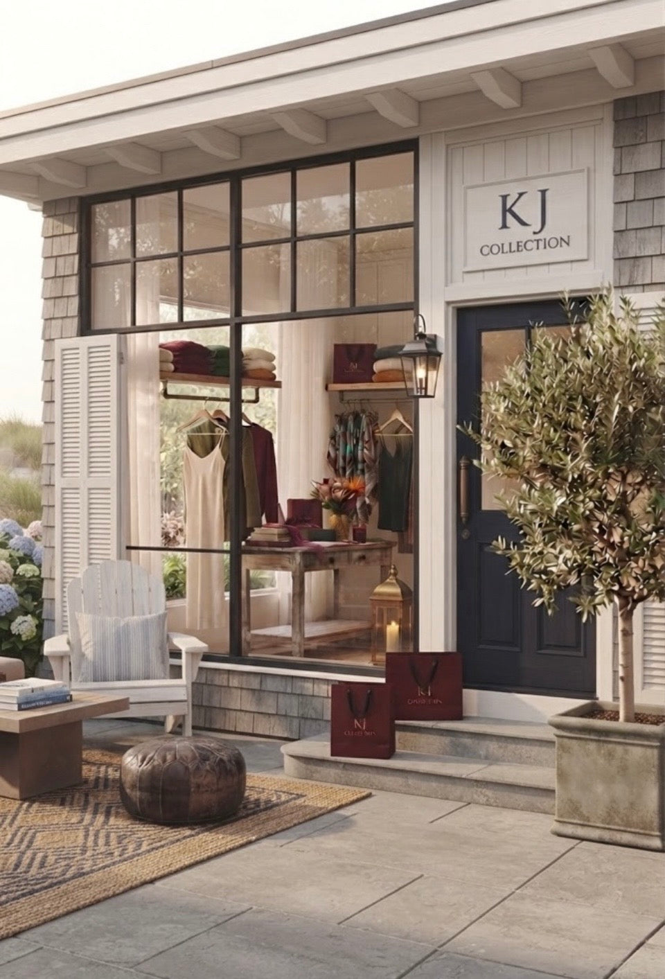 Discover the woman you’re becoming and dress, live, and rise into her. The KJ Collection is more than a boutique. It’s a lifestyle space for women who are ready to discover their personal style, embrace the body they have, express who they are, and step confidently into who they’re becoming. 

Proverbs 31:25 - She Is Clothed with Strength & Dignity and Laughs Without Fear of the Future. 