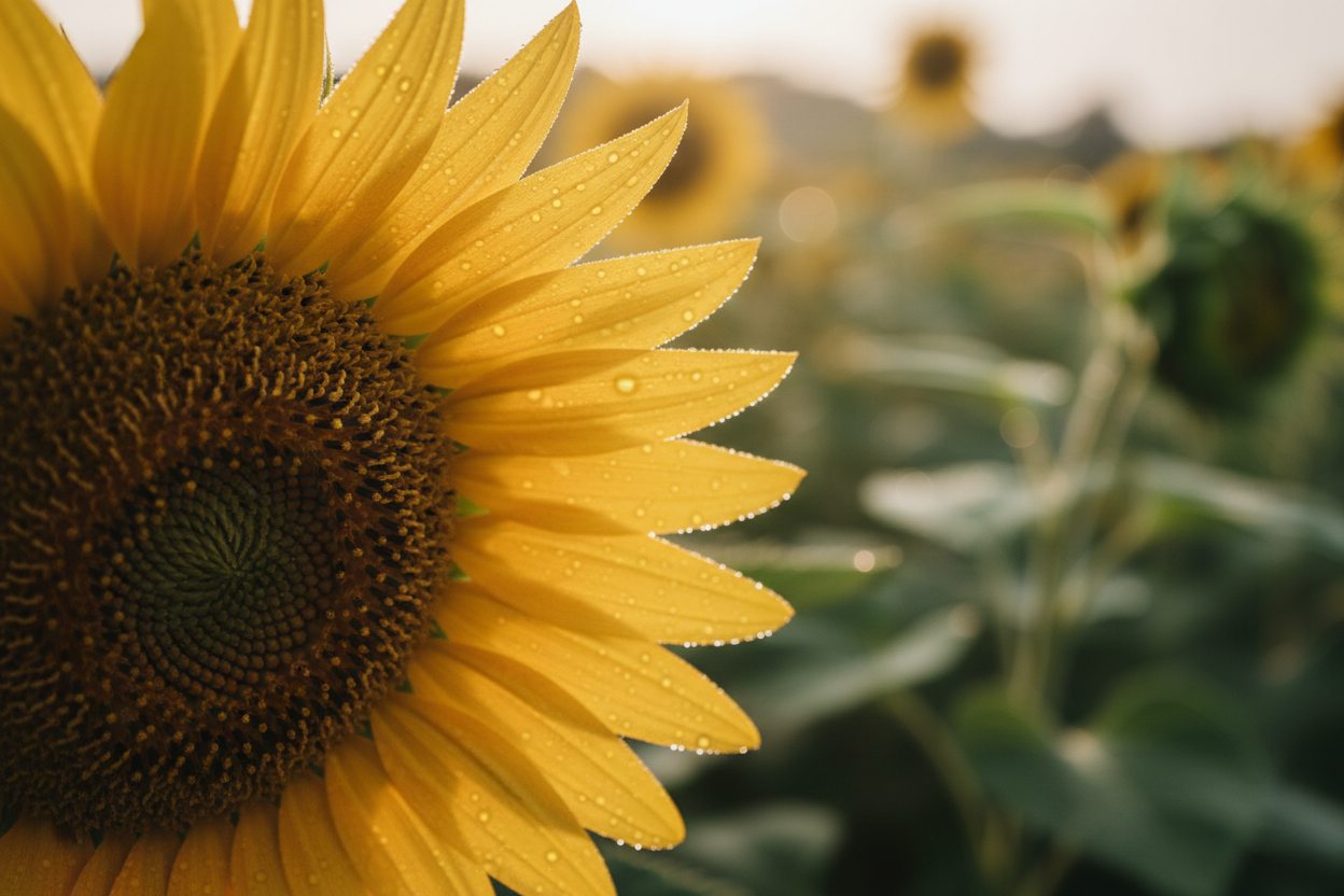 Sunflower Close Up