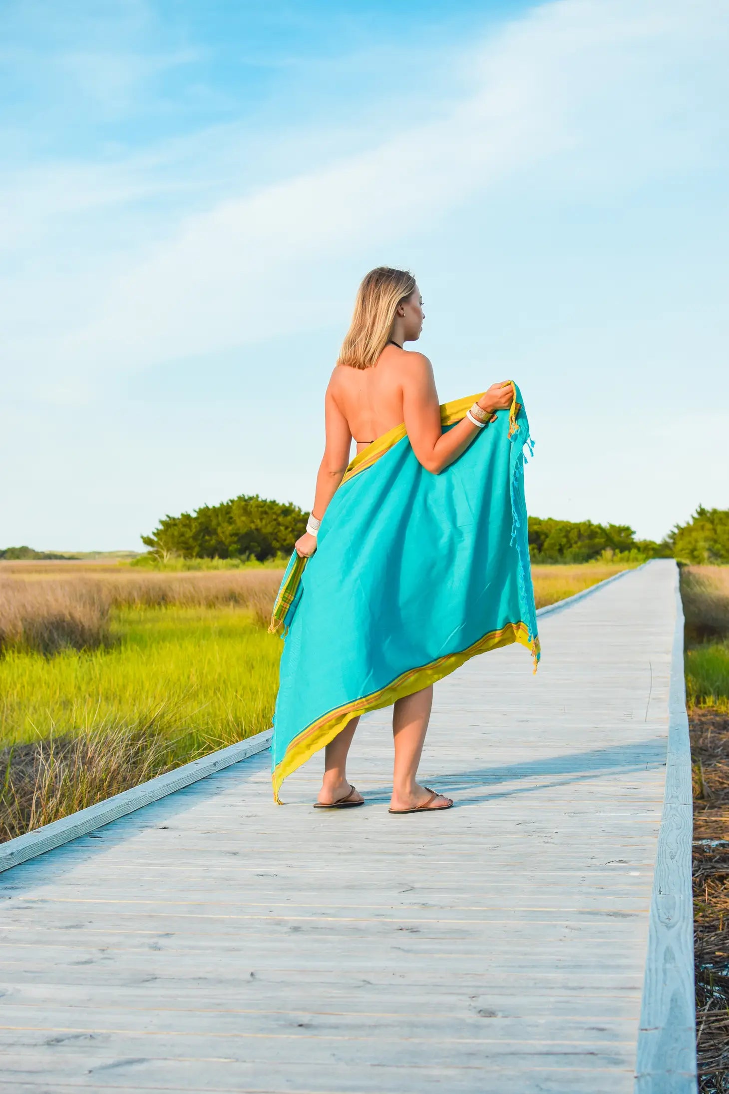 Kenyan Beach Towel by Swahili Coast