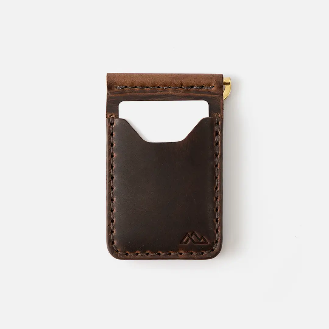 Men’s Belford Wallet in Nut Brown by Range Leather Co.